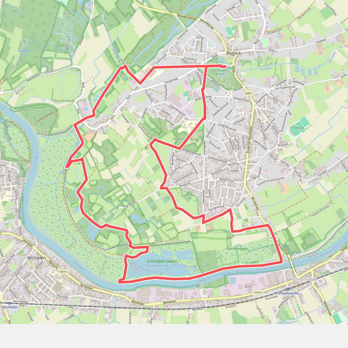 Kasteelpark Wandelroute