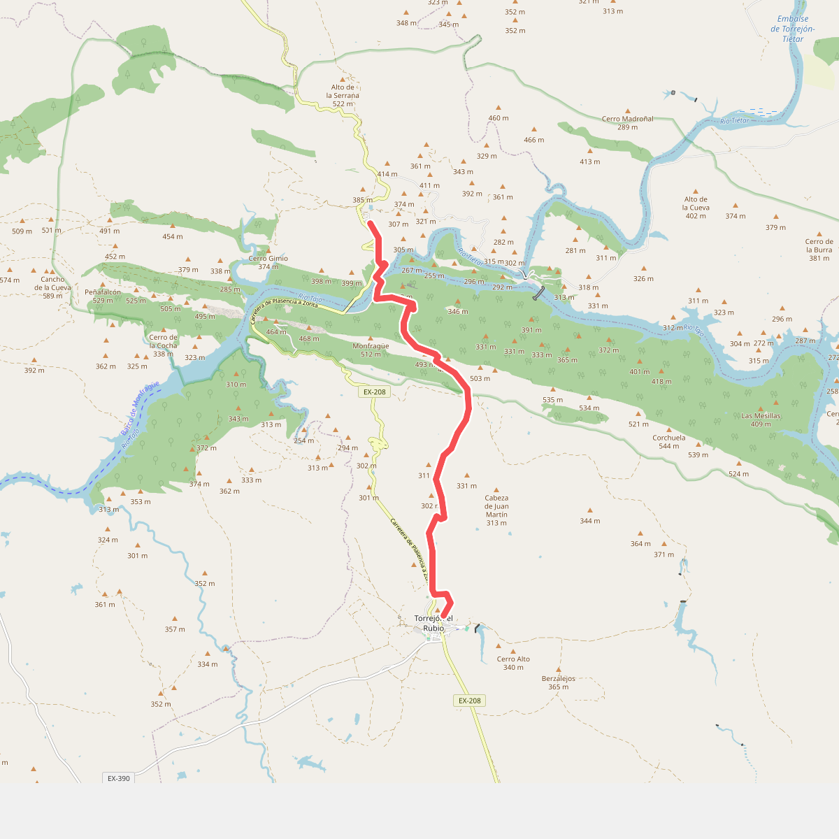 Ruta de Torrejón el Rubio
