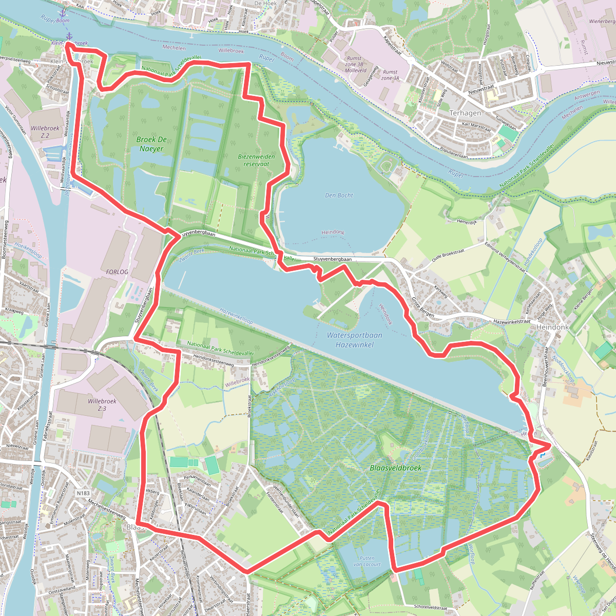 Hazenpad Hazewinkel