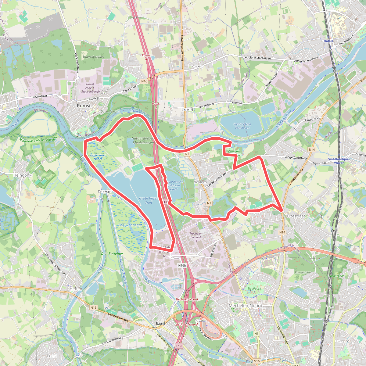 Waterwandeling Battenbroek