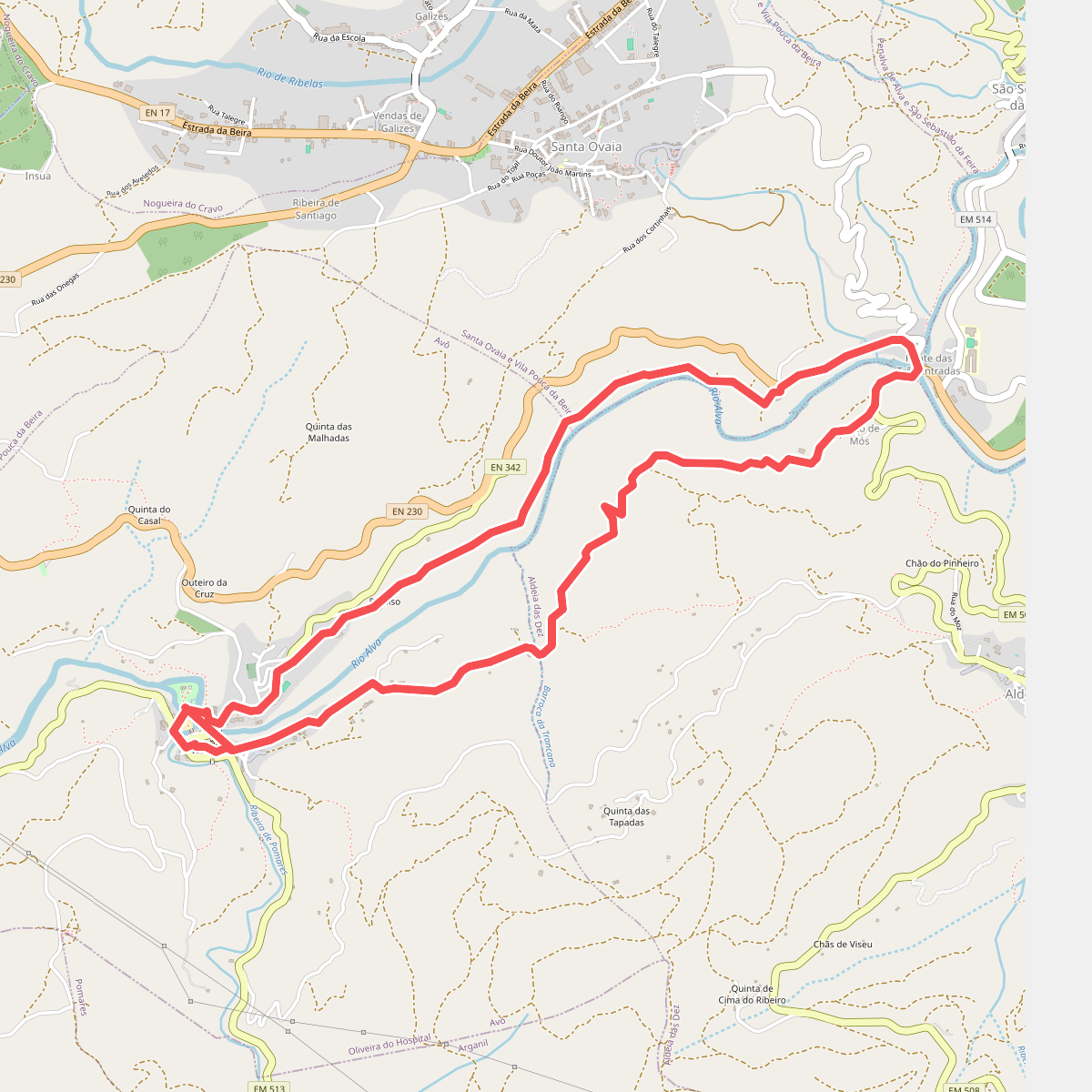 Caminho do Xisto de Avô – À volta do Alva