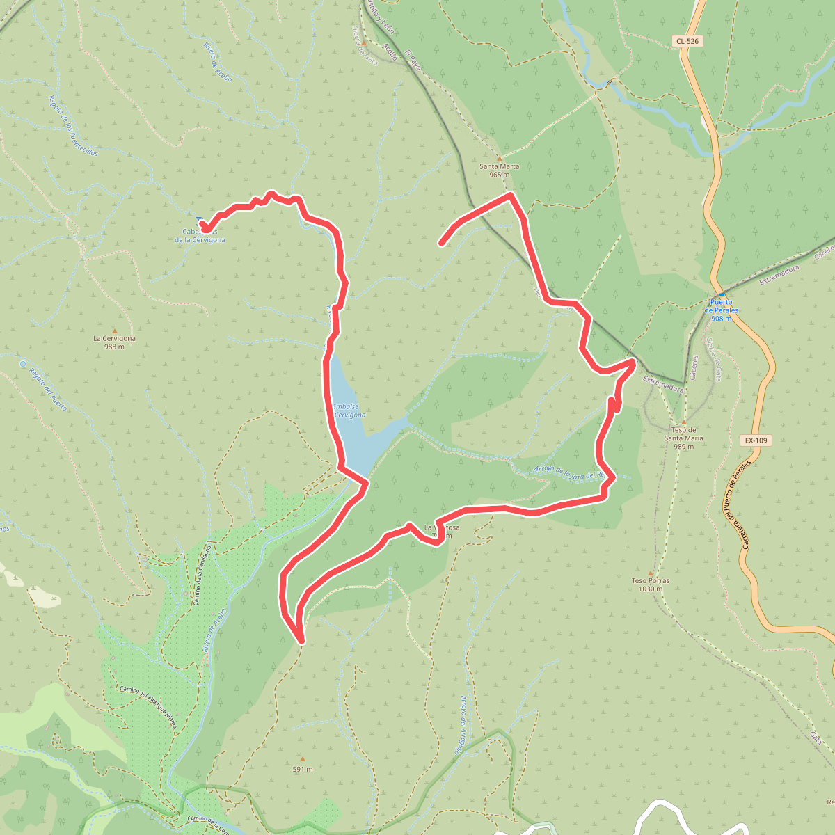 Camino Natural del Rio Ribera de Acebo (variante)