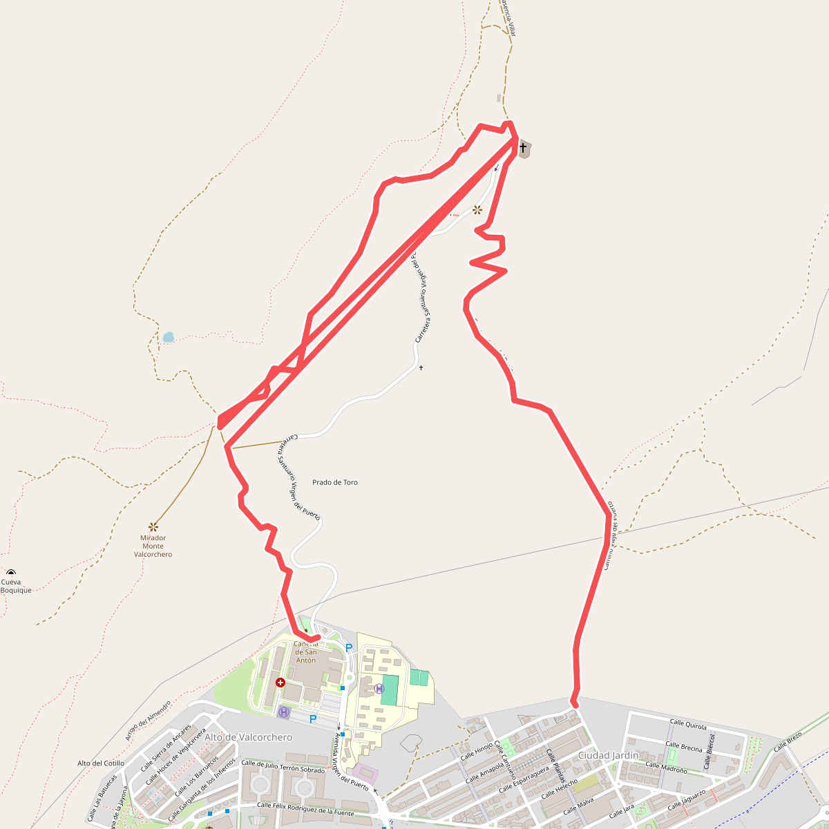 Camino de la Guijosa