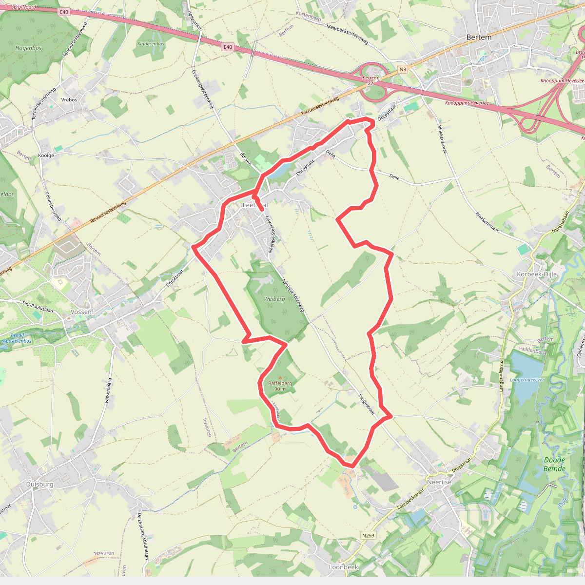 Wandeling op het Brabants Leemplateau