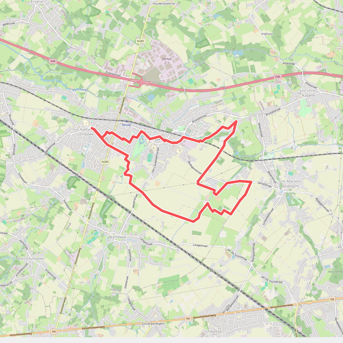 Kastelenwandeling Ternat
