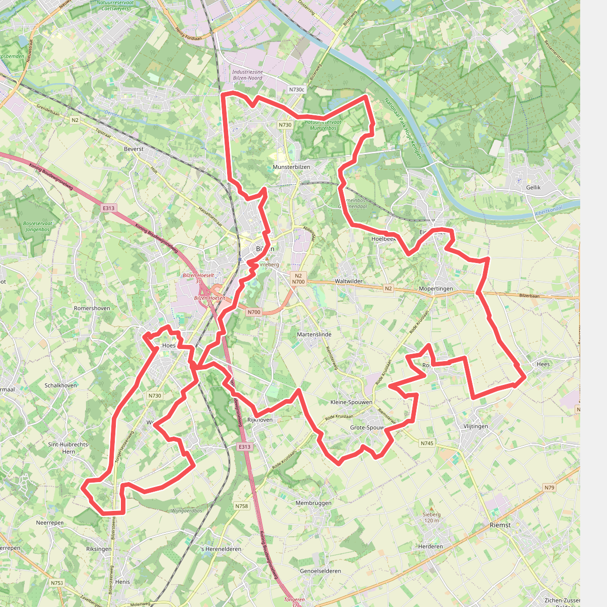 Piervenshoekwandeling