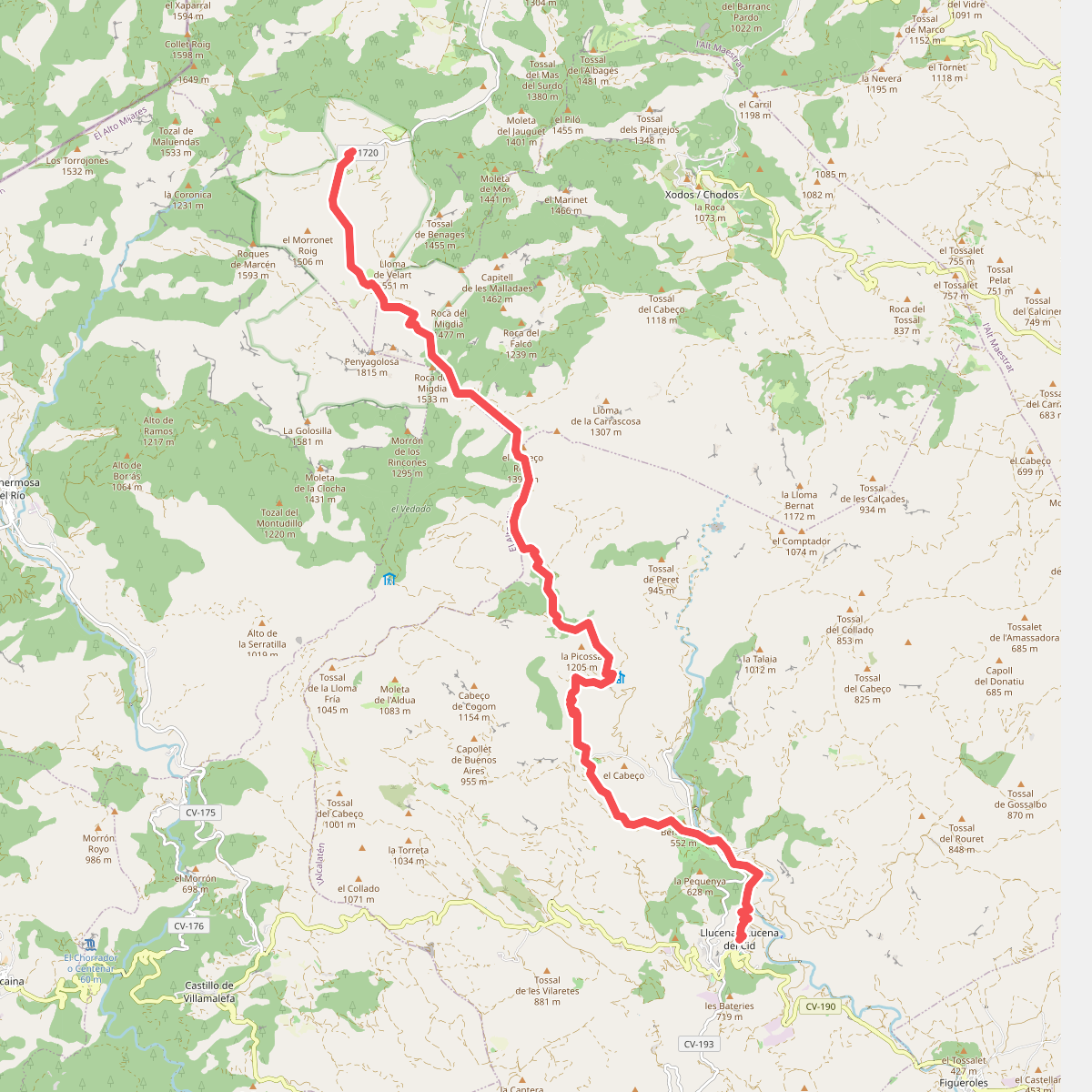 Llucena - Sant Joan de Penyagolosa