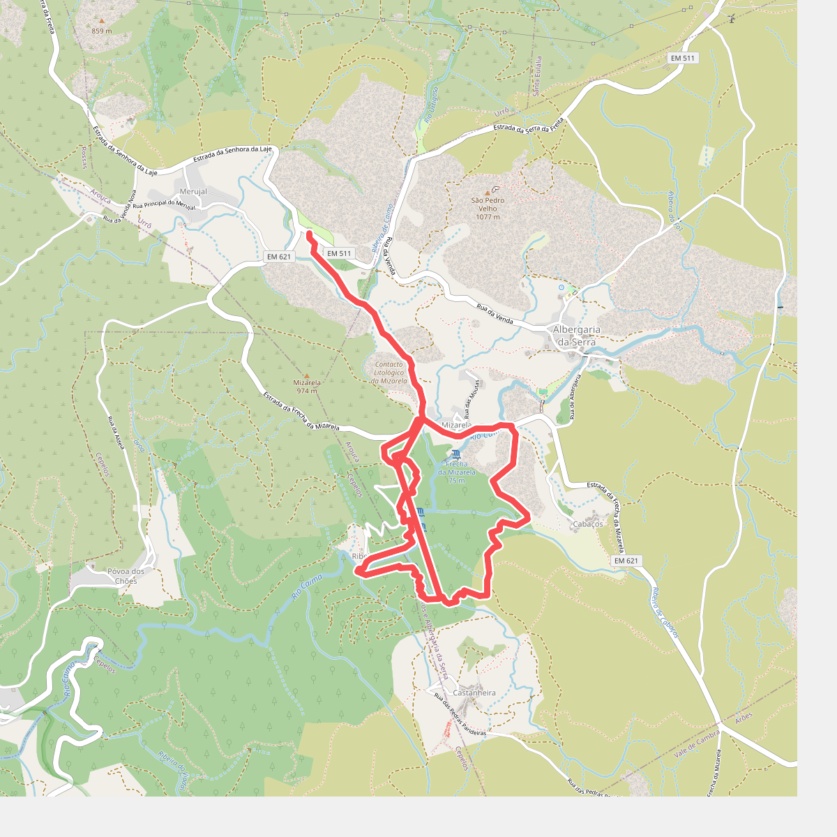 Nas Escarpas da Mizarela
