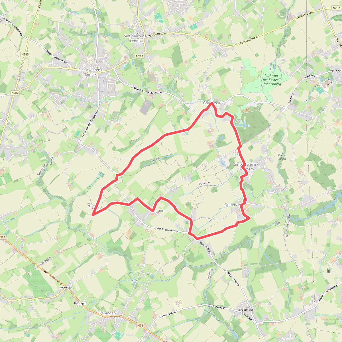 Vierdorpenwandeling