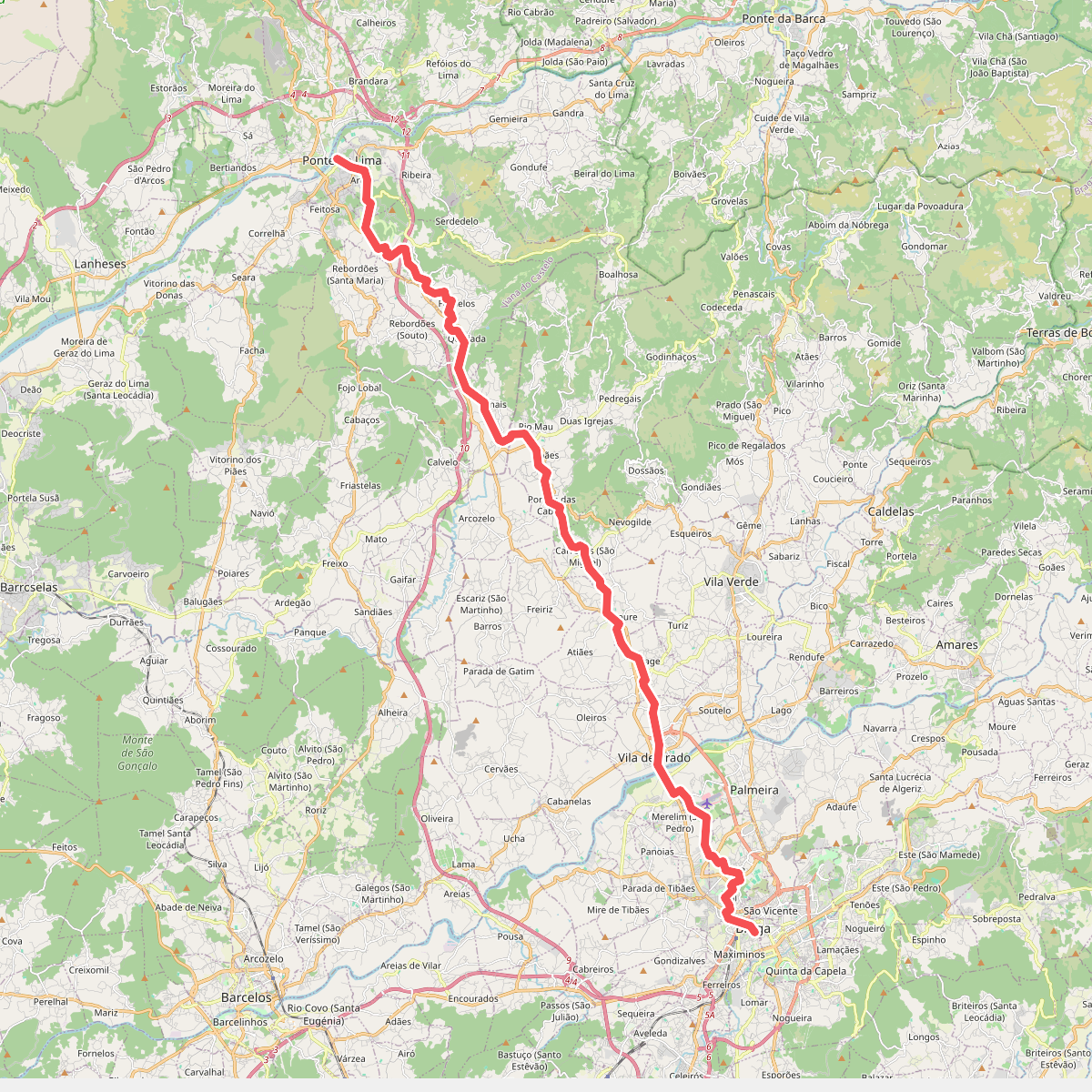 Camino Torres - 03 Caminho de Santiago Braga