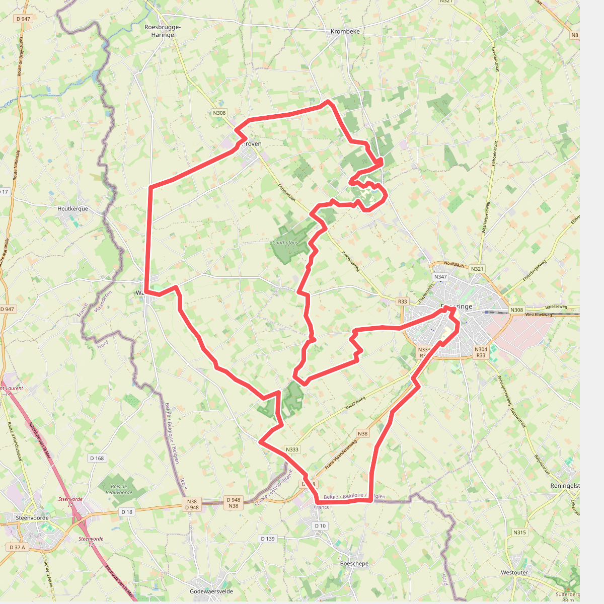 Aerebeekwandeling