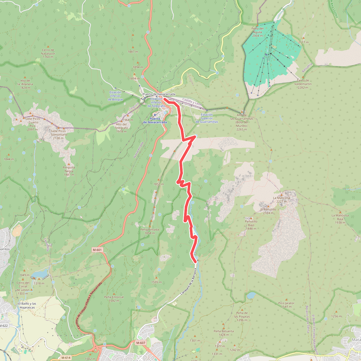 La Barranca - Pto. de Navacerrada