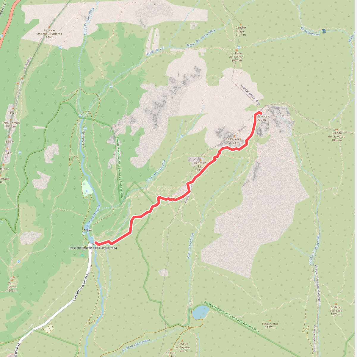 Camino Sur de la Maliciosa