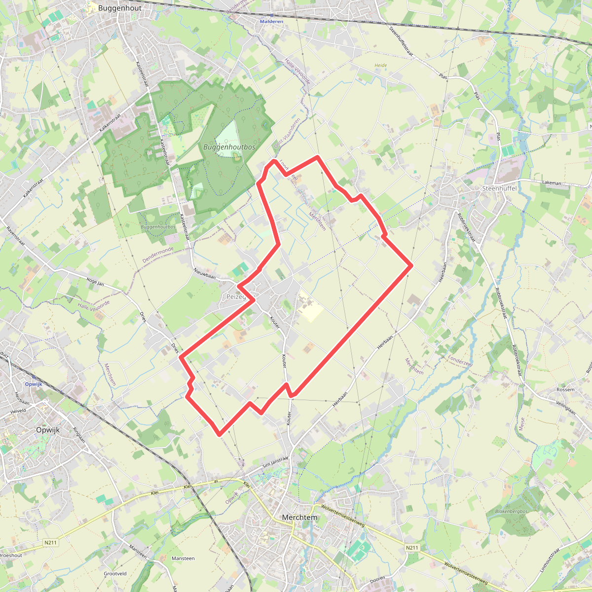 Peizegemwandeling