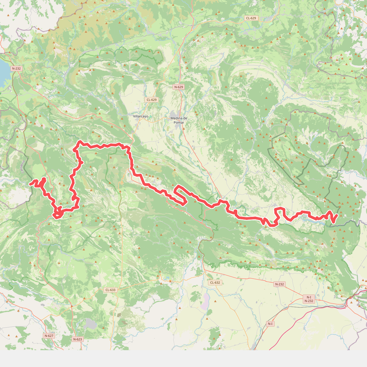 Camino natural de Ebro - Castilla y León