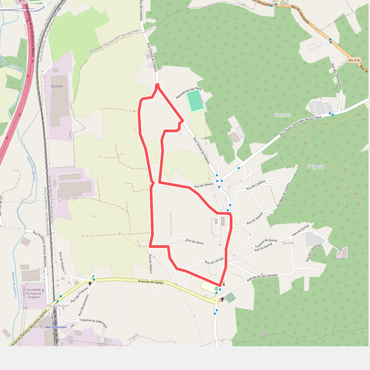 Caminhos rurais de Folgosa