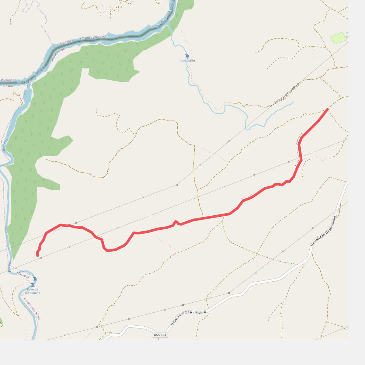 Camino del Pozo de los Humos