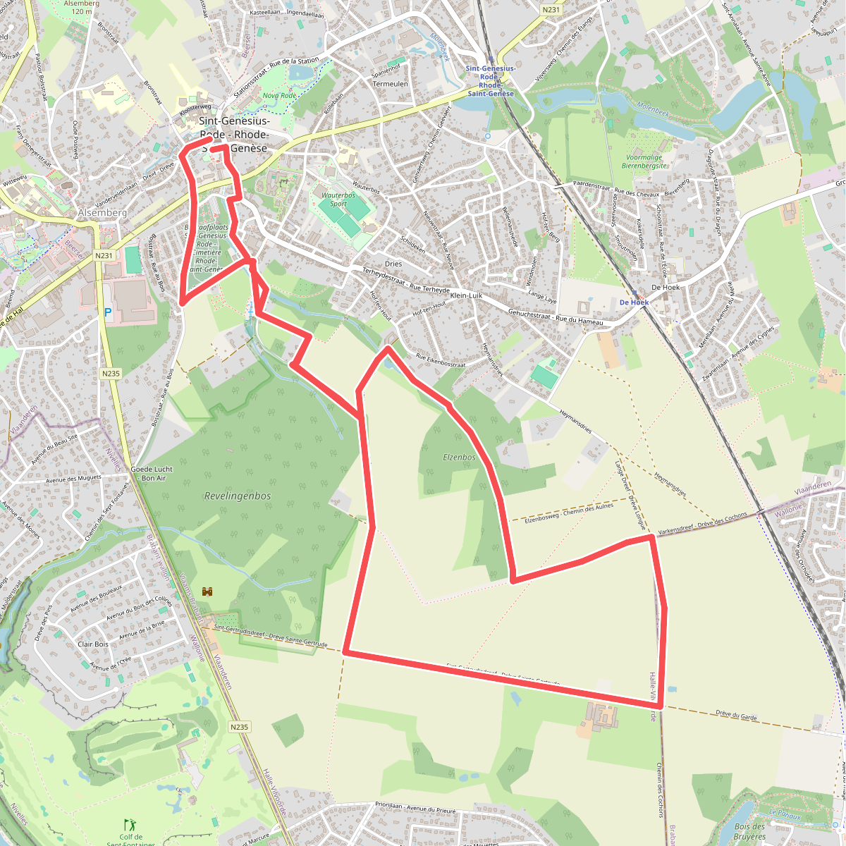 Hof ten Houtwandeling