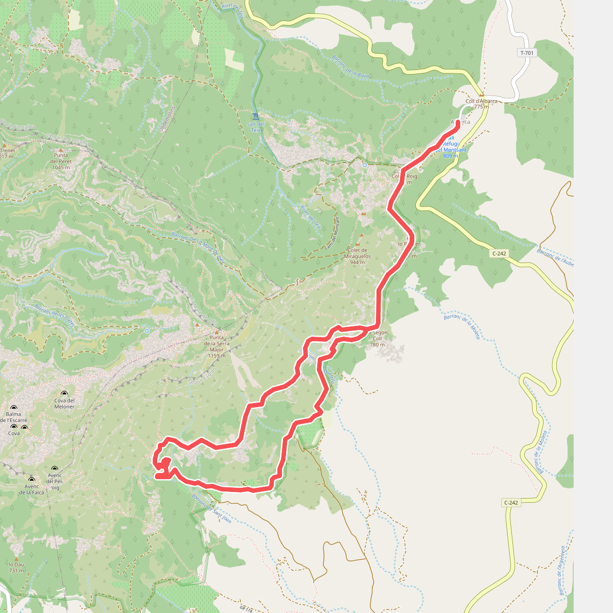 Camins d'exèrcits i eremites