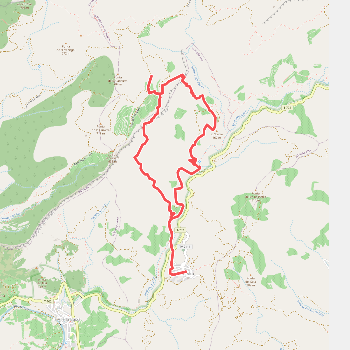 la Vilella Alta