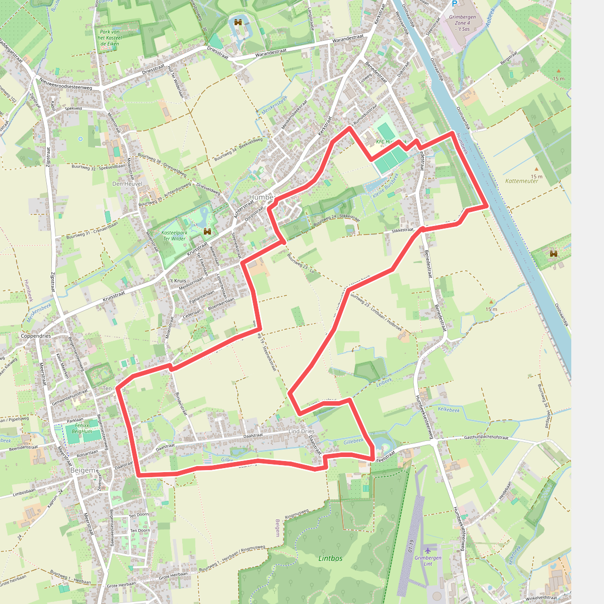 Hoge Horikwandeling