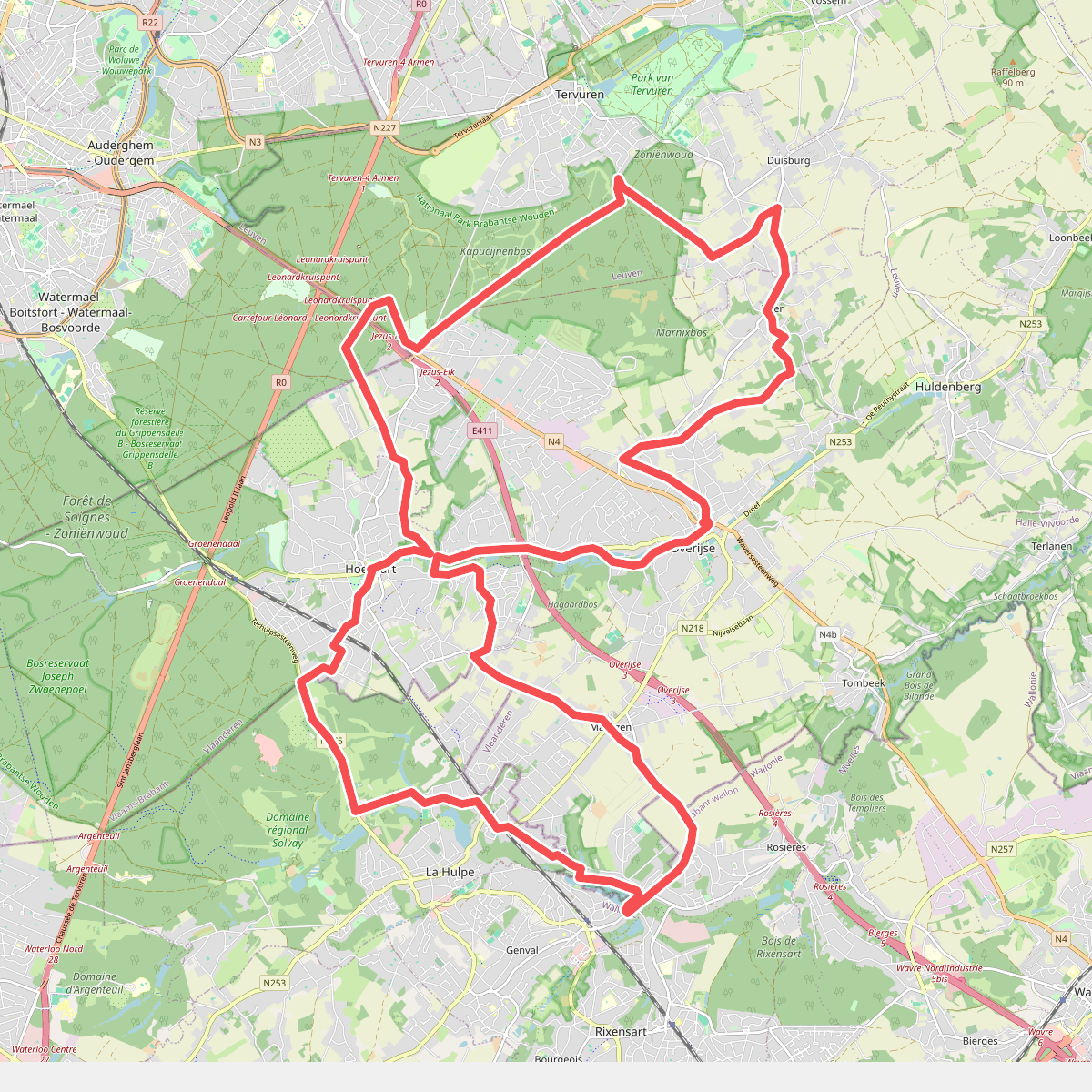 Laar- en Listwandeling