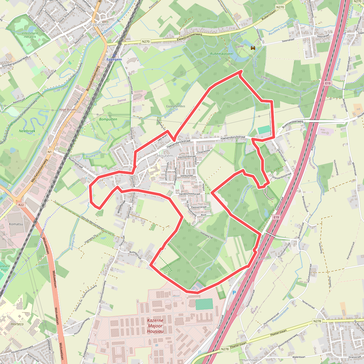 Trage Wegenwandeling