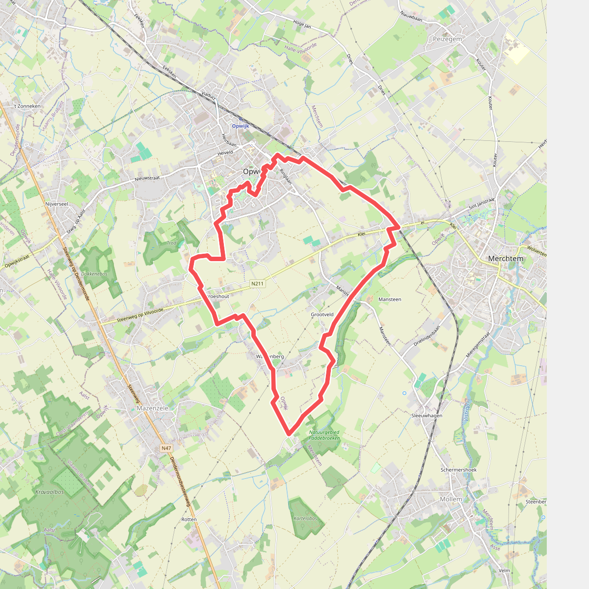 Droeswandeling