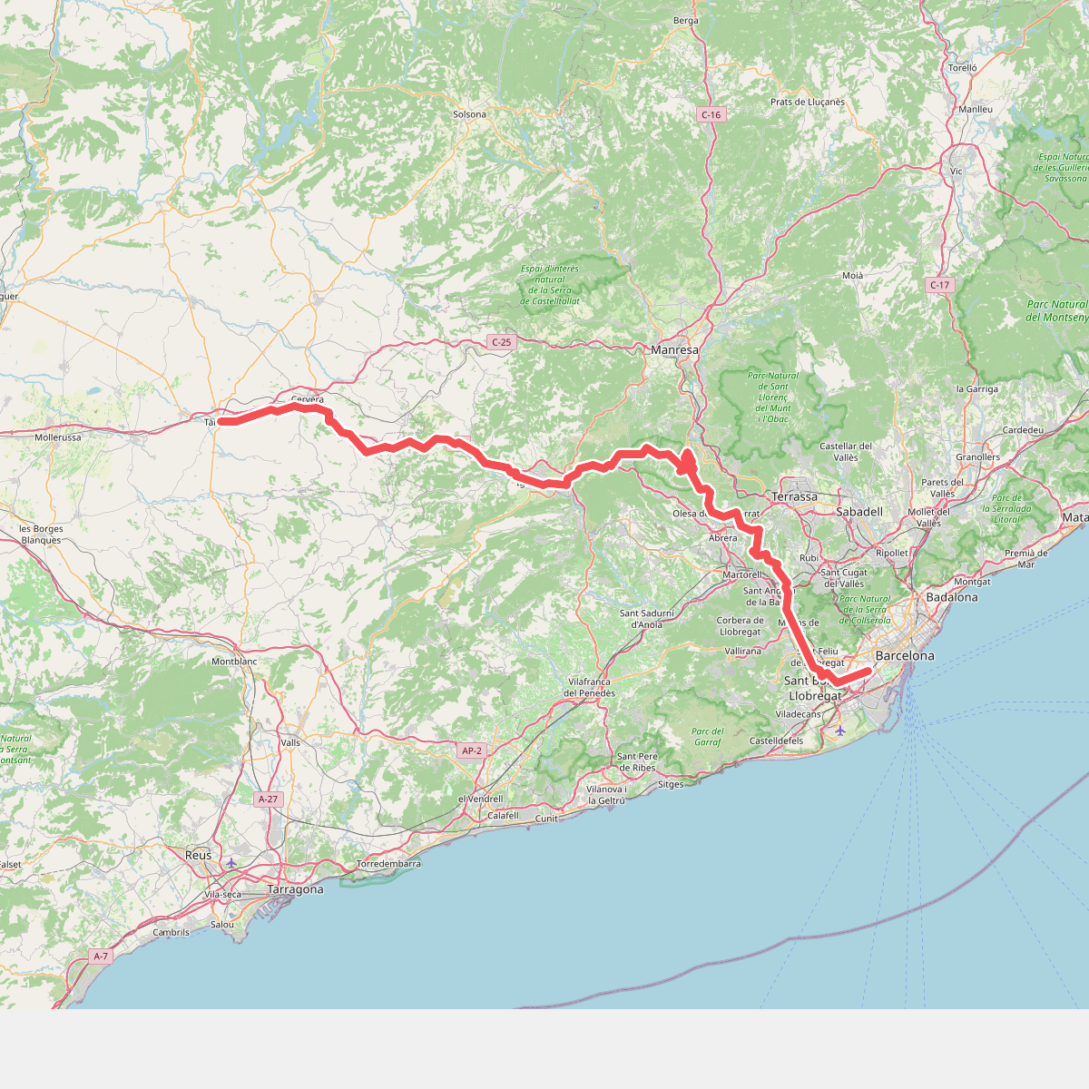 Camí de Sant Jaume (l'Hospitalet - Tàrrega)