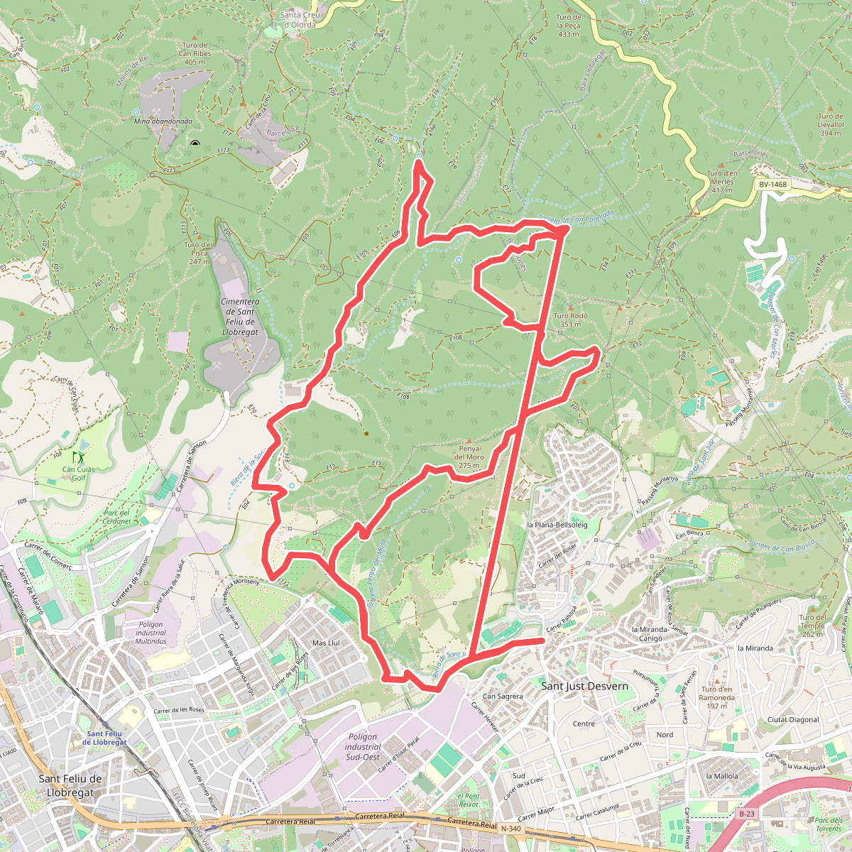 Del solell a l'obaga. Collserola