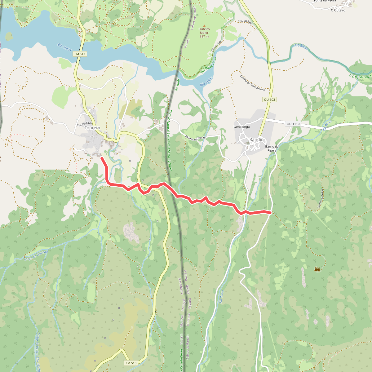Caminho privilegiado do Couto Misto