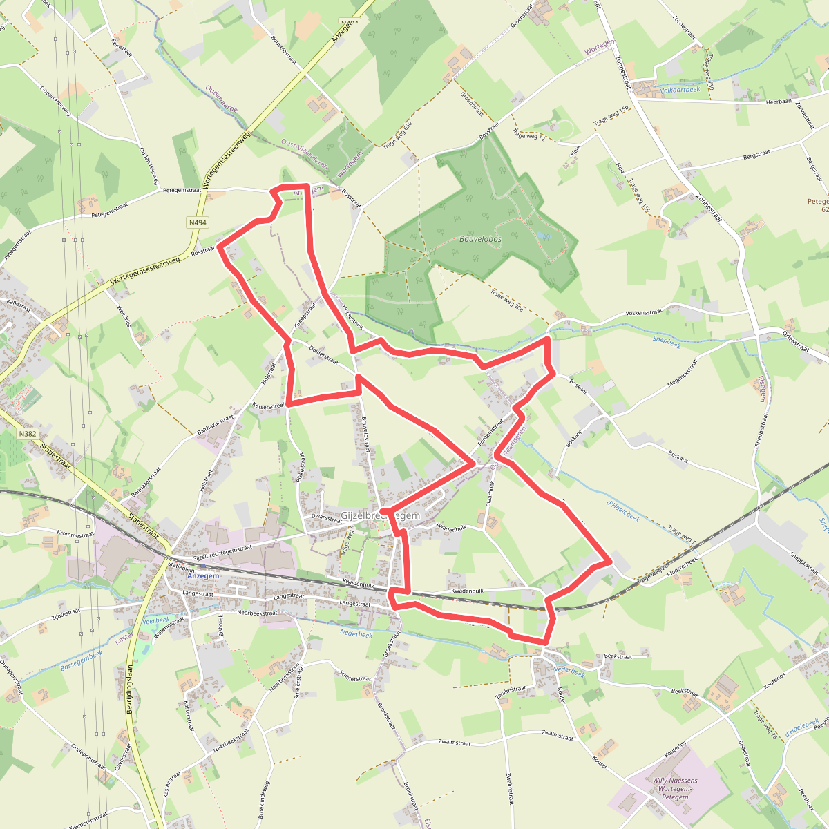 Kleine Kluiswandelroute