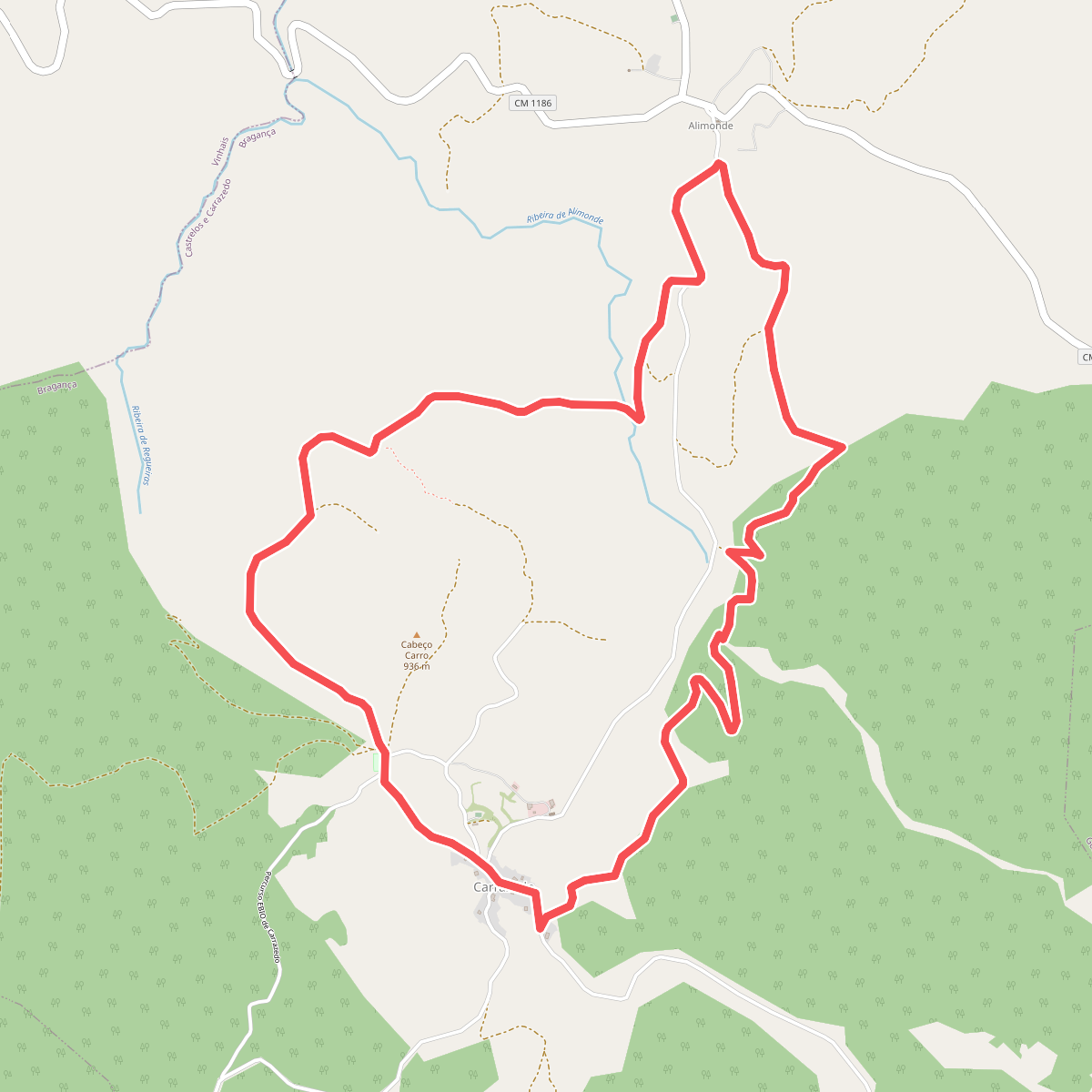 Da Via Romana aos Carvalhais e Lameiros