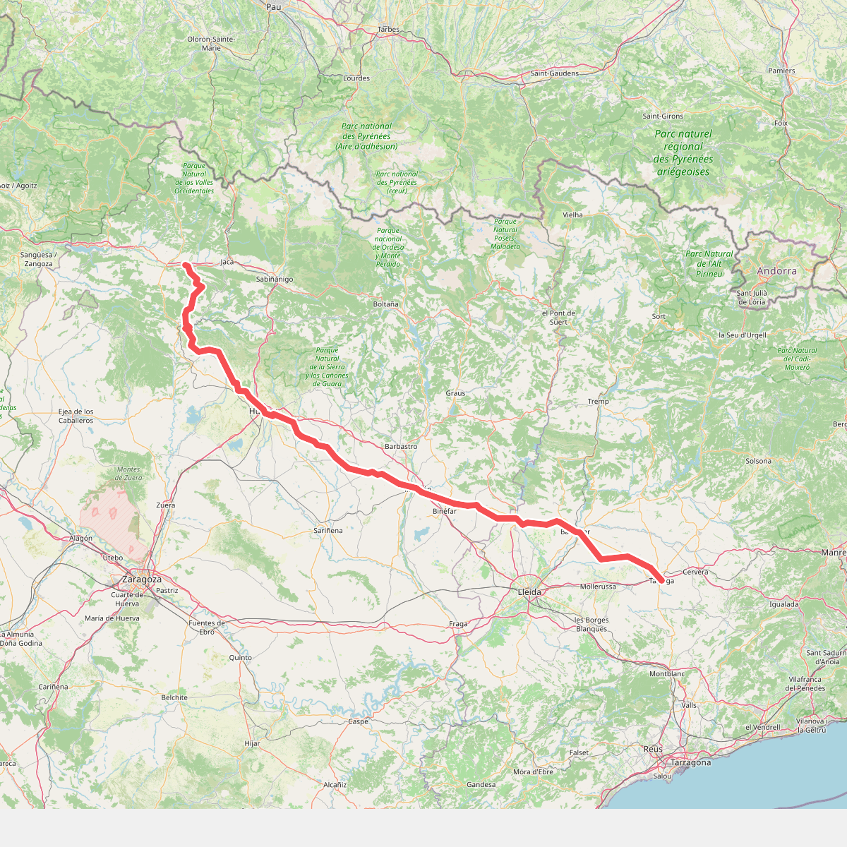 Camino de Santiago por Huesca