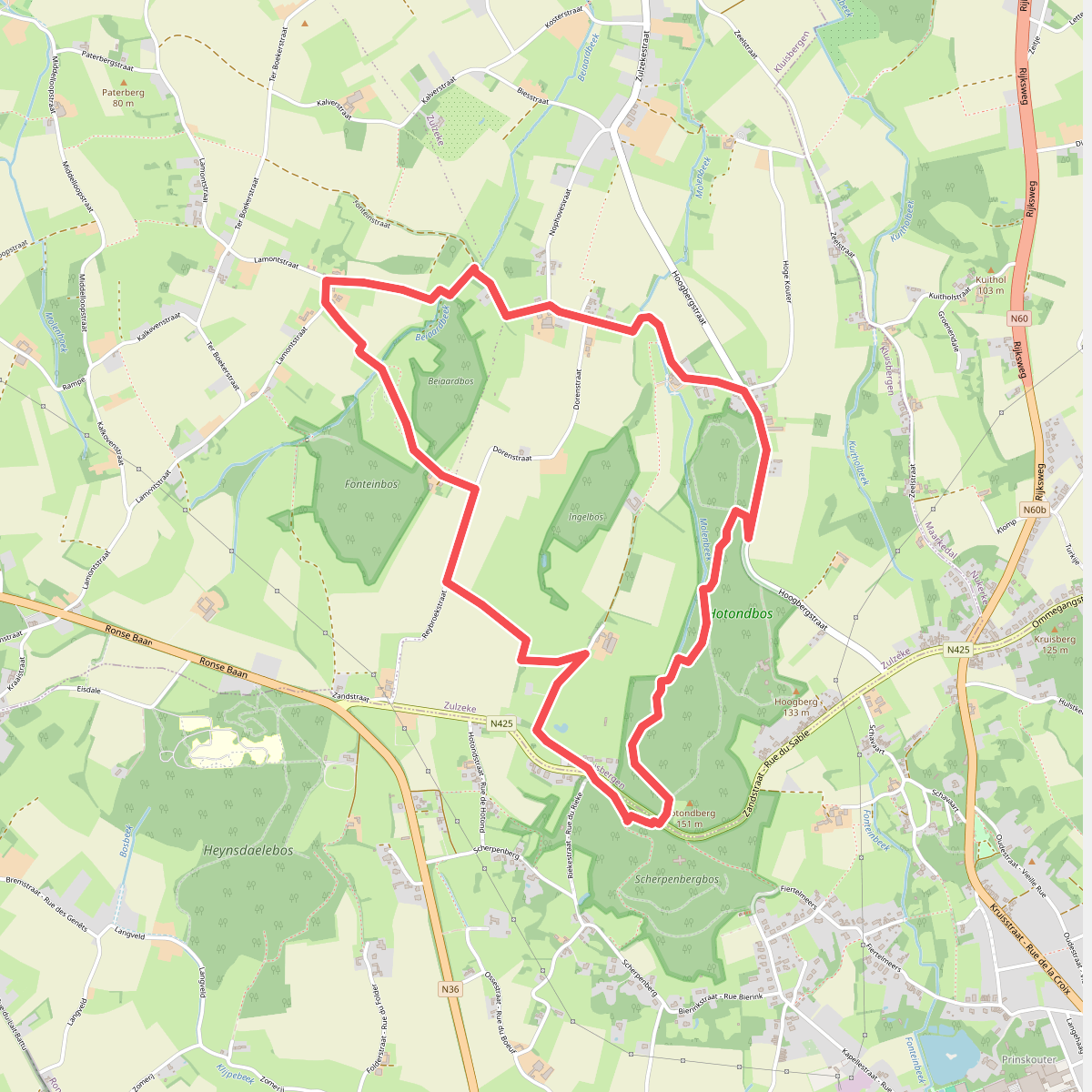 Op Het Dak Van De Vlaamse Ardennen