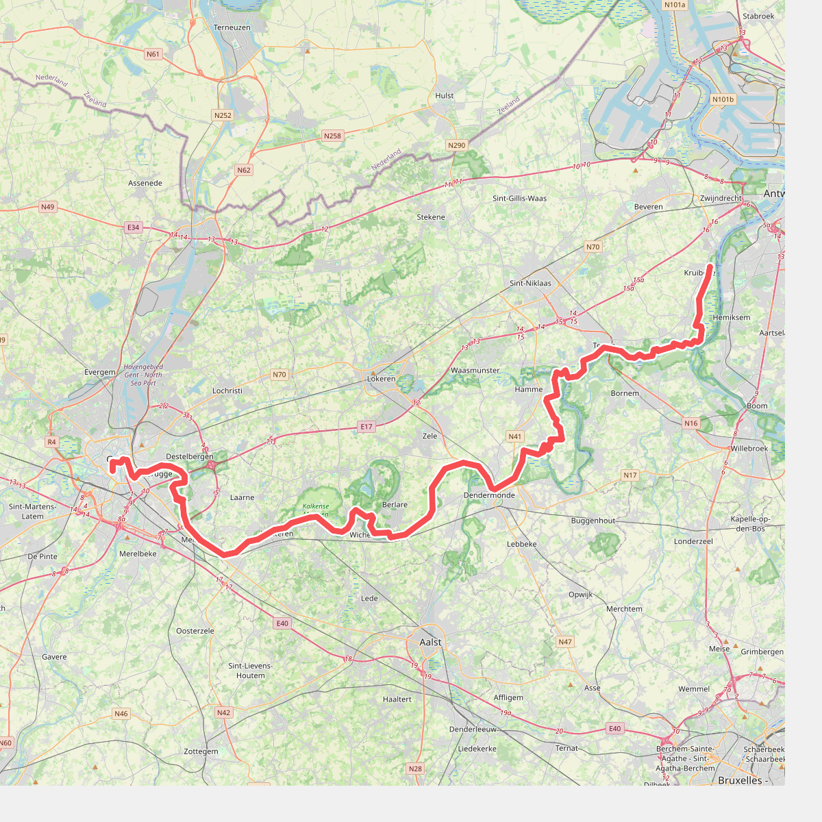 Slodderspook Wandelroute
