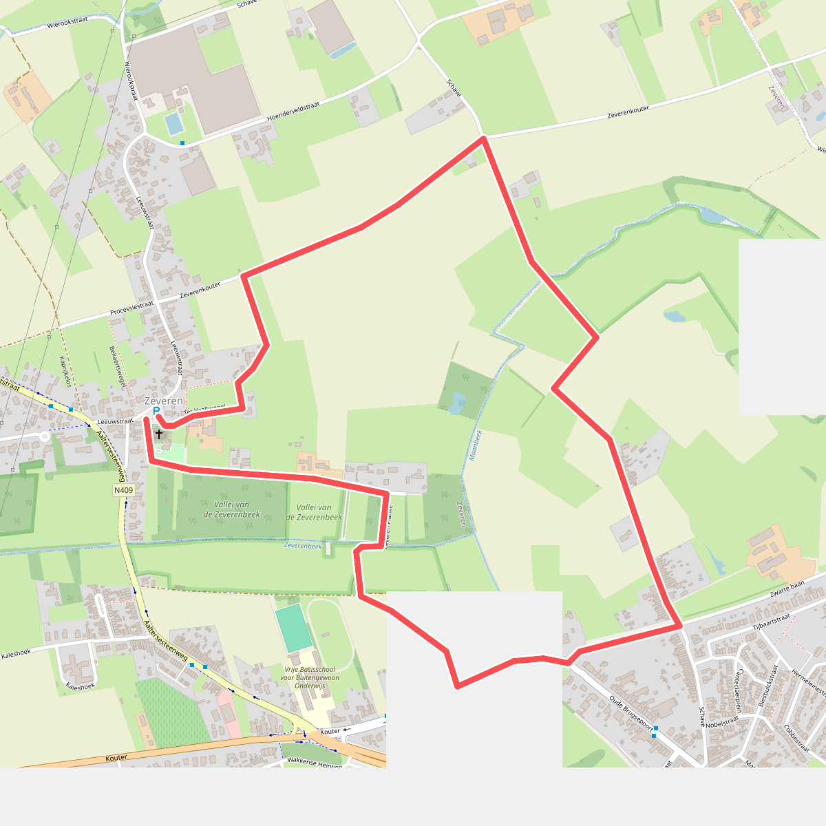 Zeverenbeekvallei Schavepad