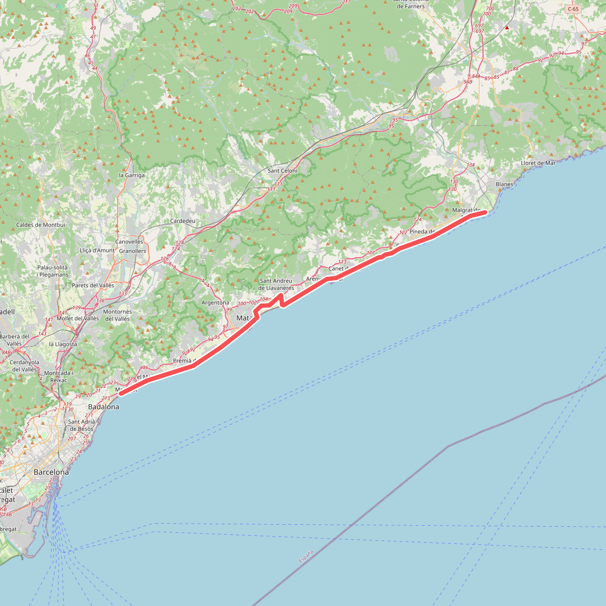 Eix de la Costa