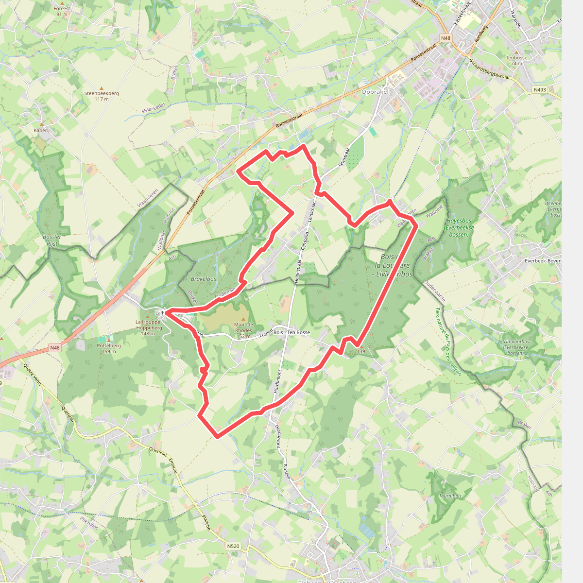 Weerwolf wandelroute