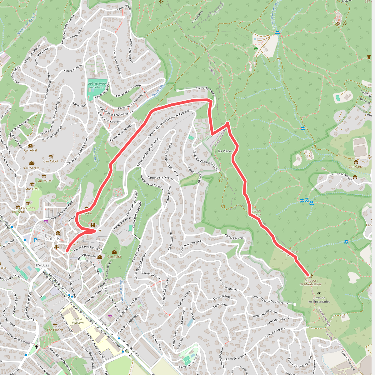Cabrils-Creu de Montcabrer