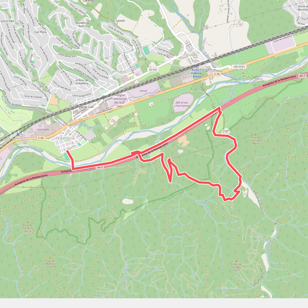 Batllòria-Serra de Can Puig