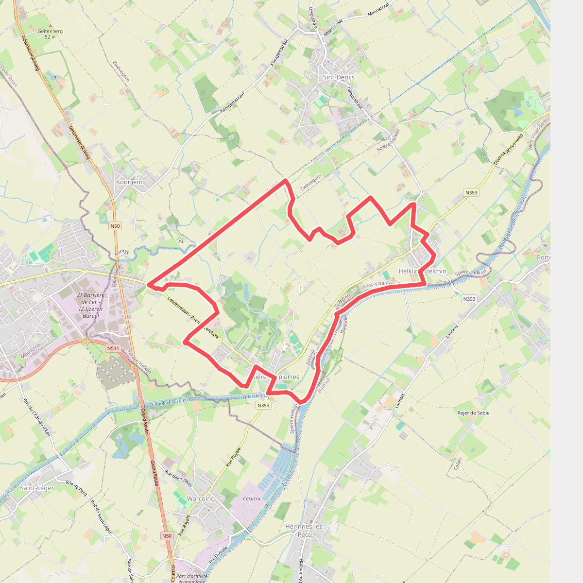 Mortagnewandelroute