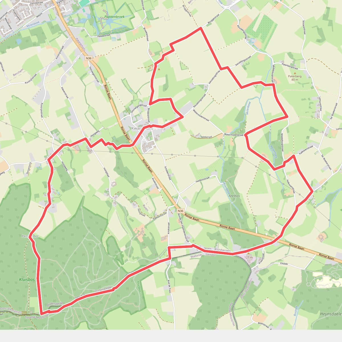 Pedaal Wandelroute