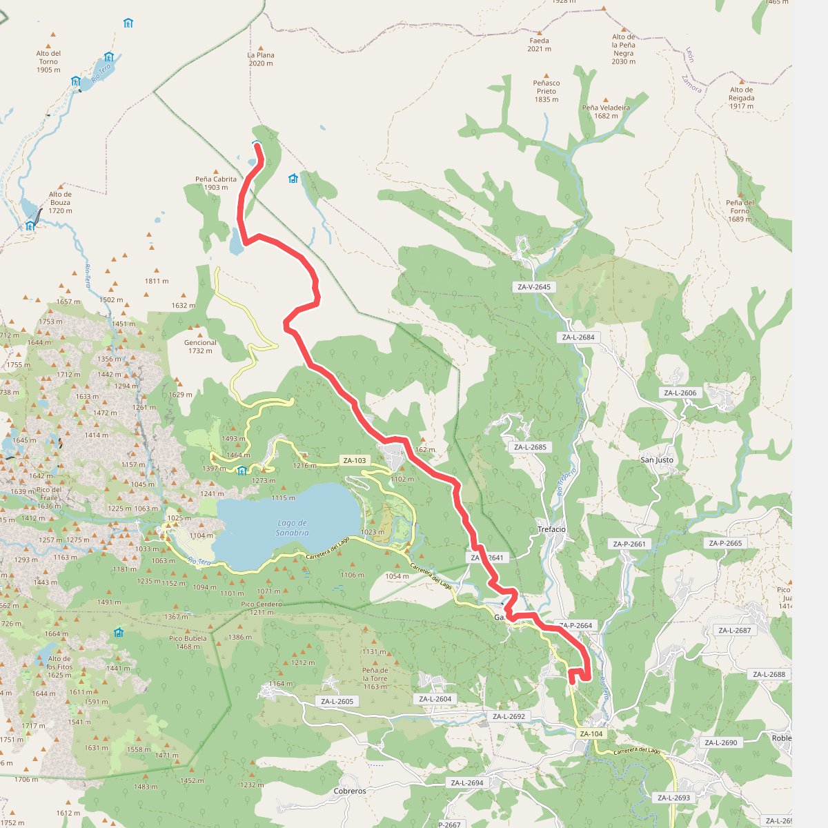 Montaña de Sanabria - Etapa 1