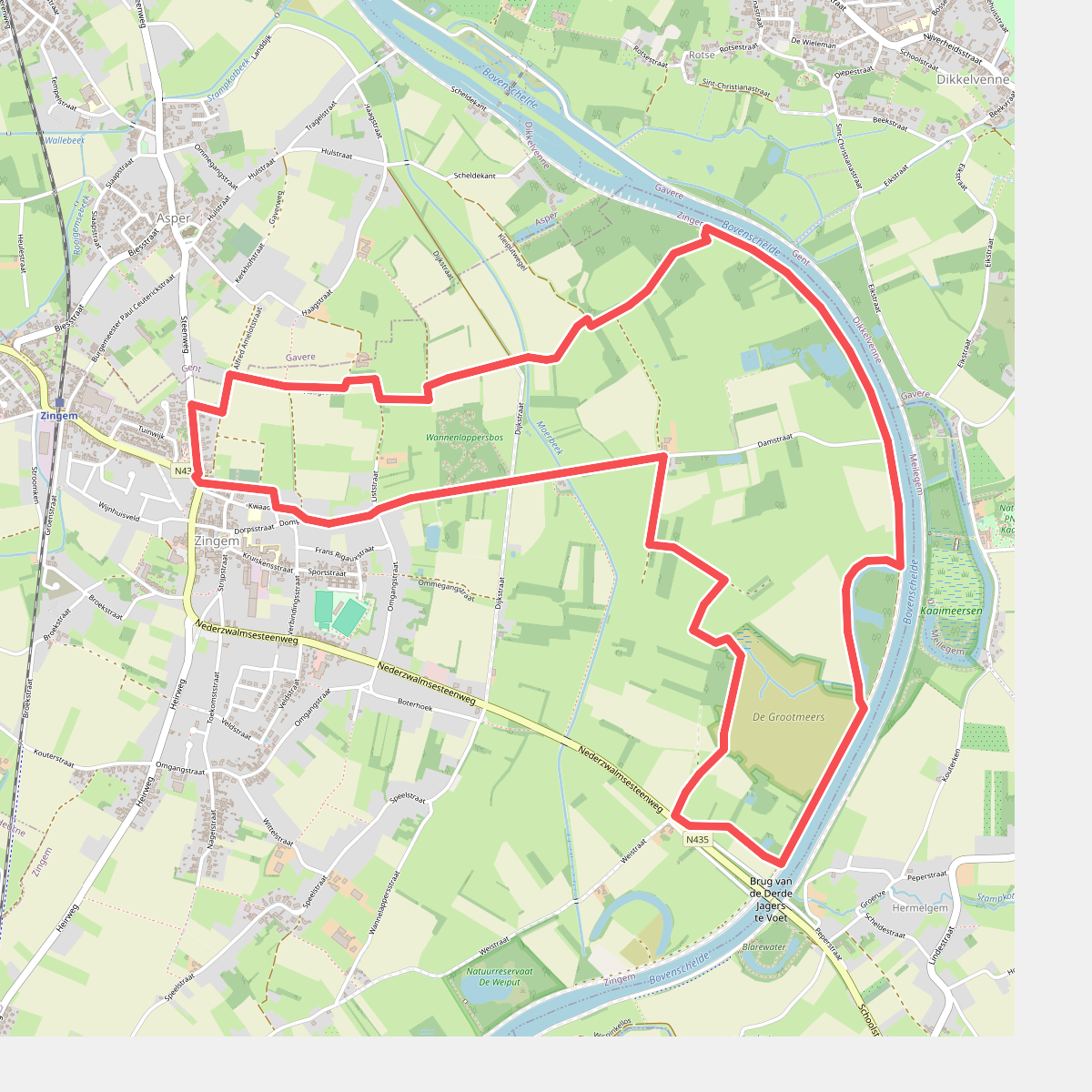 Natuurleerpad Zingem