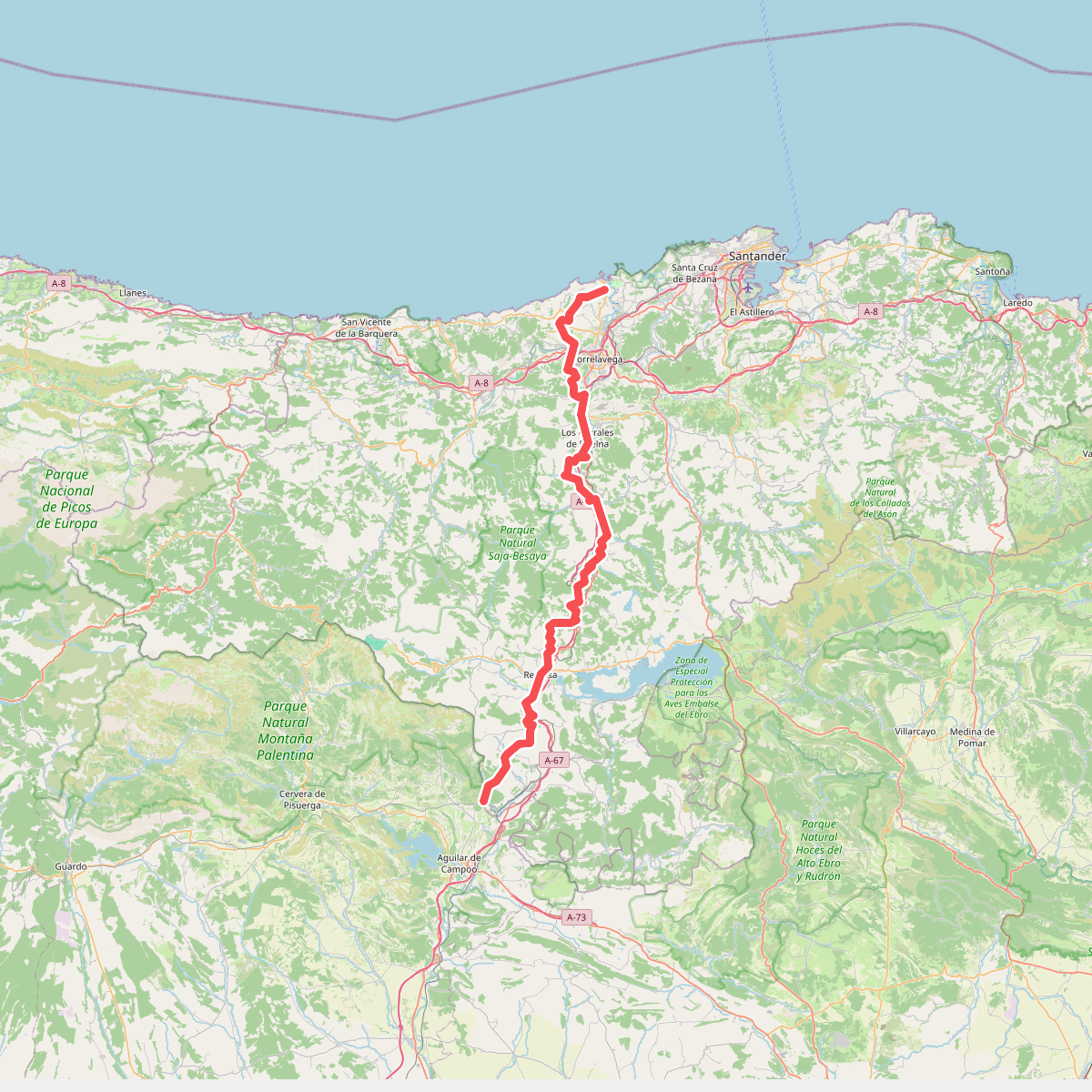 Camino del Besaya: Cantabria