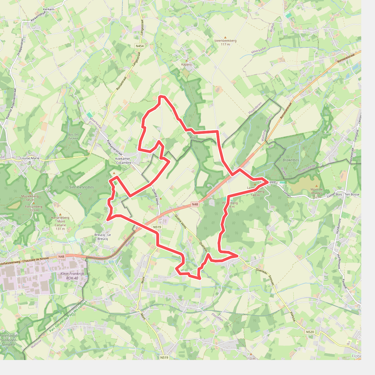 Kabouter Wandelroute