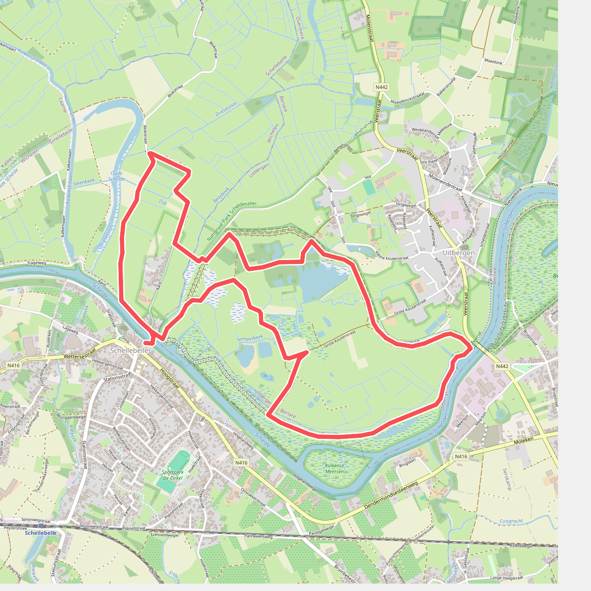 Galloway Wandelroute