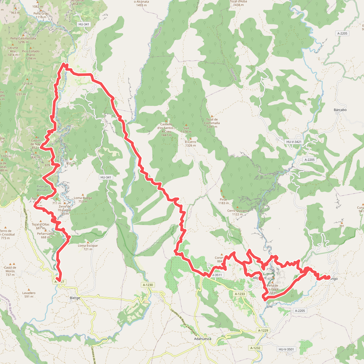 Camino Natural del Somontano de Barbastro