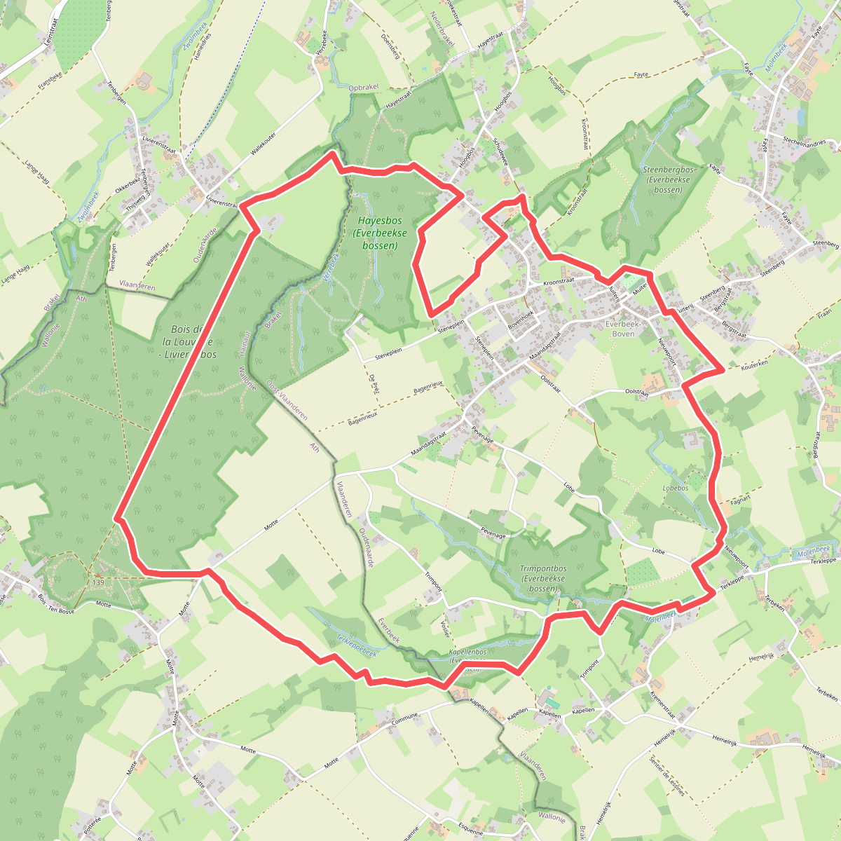 Duivel Wandelroute